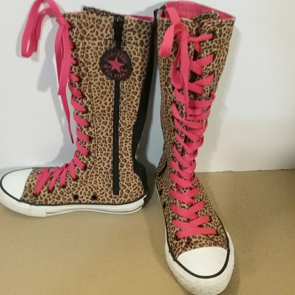 kids knee high converse